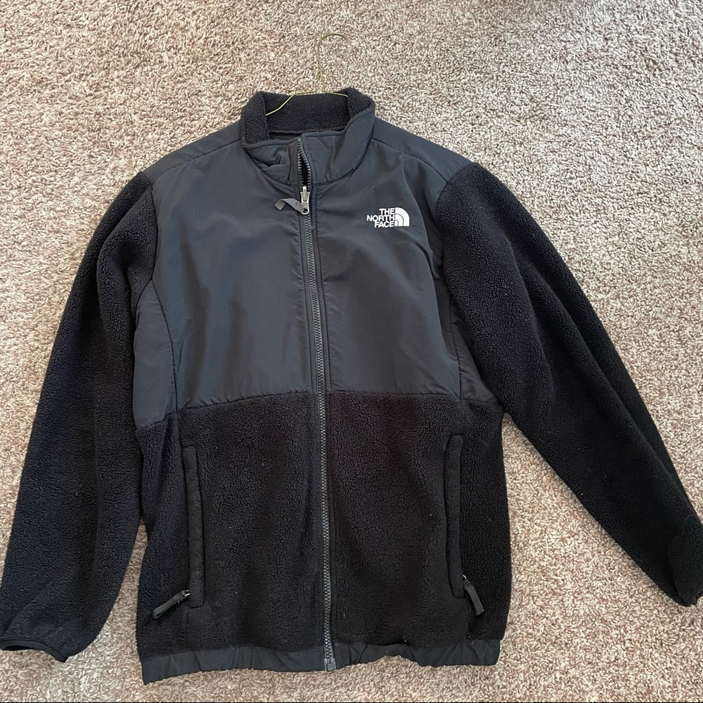 North Face fleece jacket black